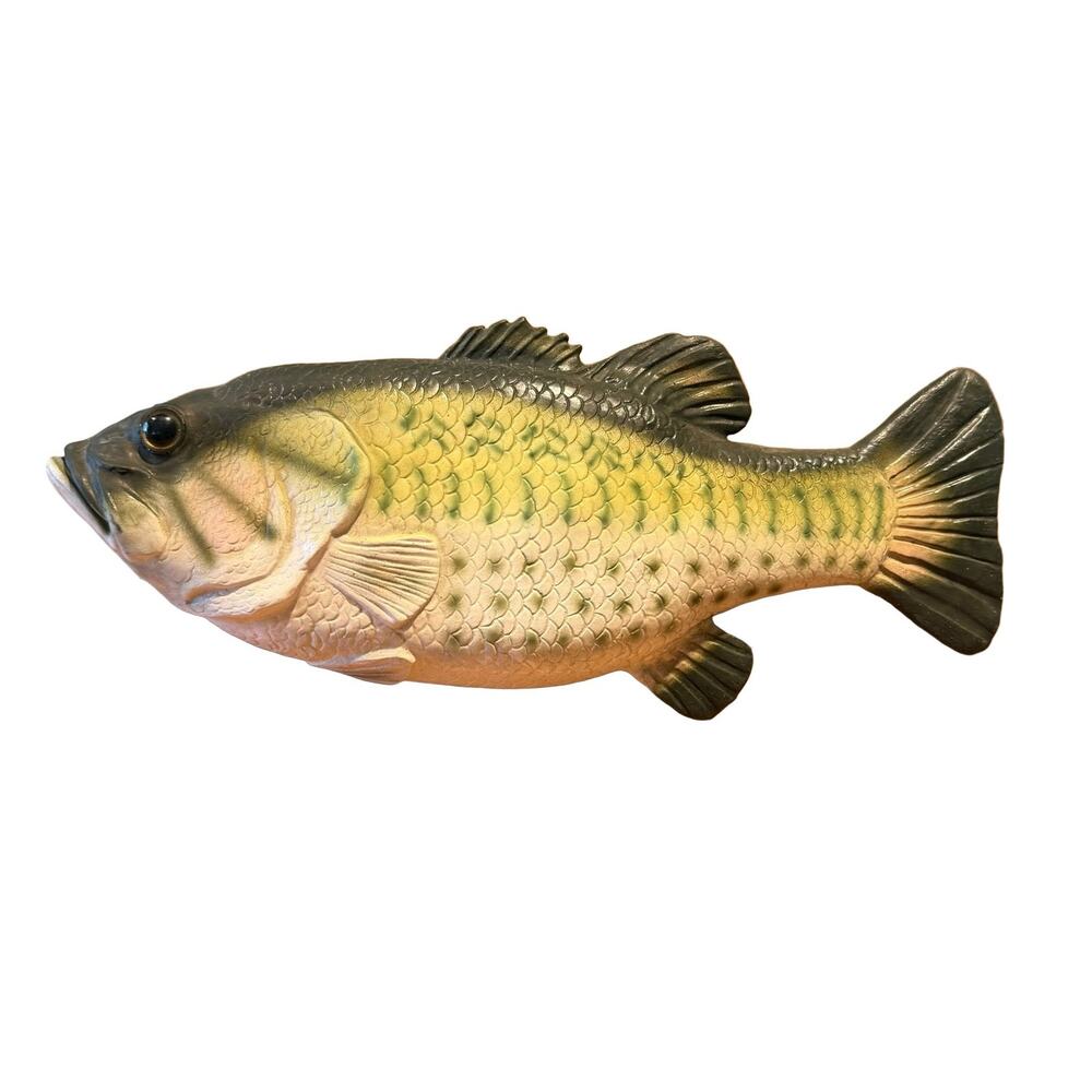 Gemmy Big Mouth Billy Bass 1999 Animatronic Singing Fish Wall Mount Tested *READ